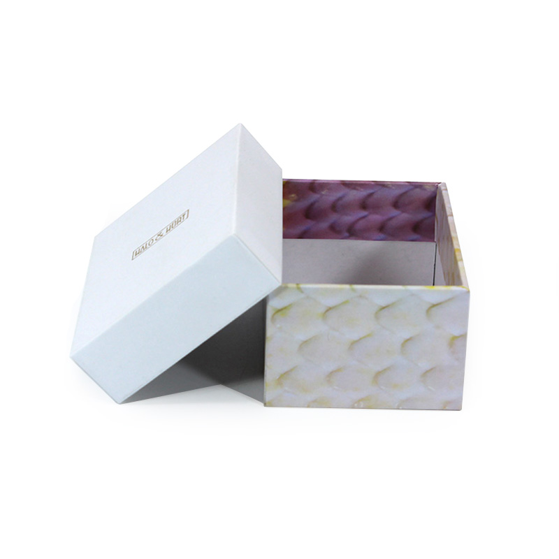 Eco Friendly Creative Sample Packing For Tea Box White