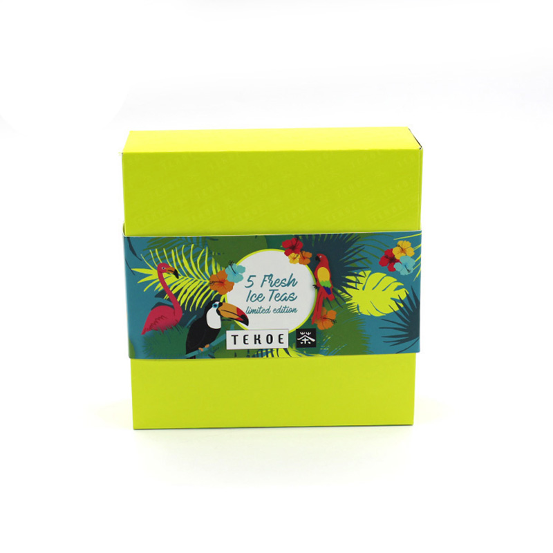 Wholesale Foldable Design Storage Tea Sample Packaging