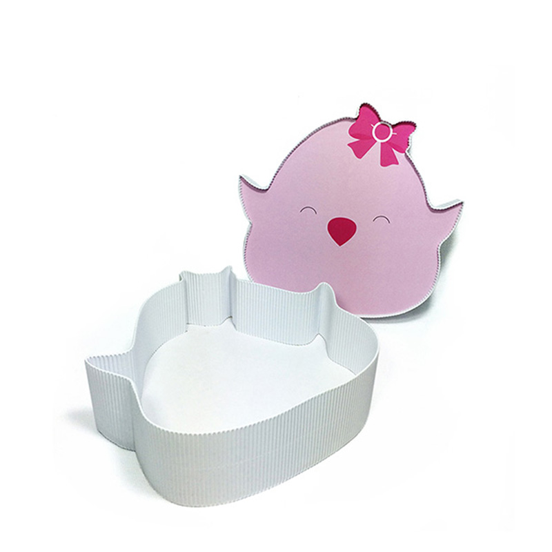 Pink Cute Animal Eco Friendly Baby Candy Packaging Box