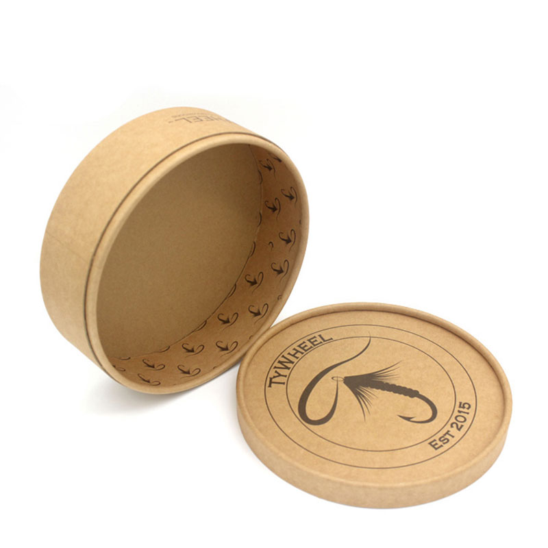 Containers Kraft Paper Round Food Fish Bait Packaging Box