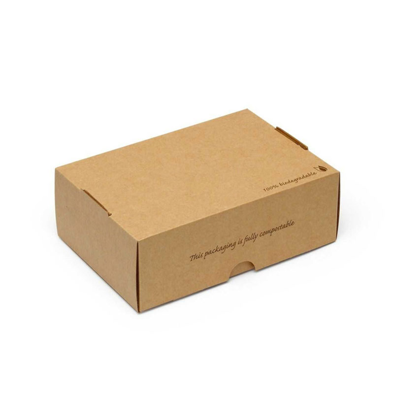 High Quality Kraft Paper Take Away Lunch Food Sushi Packaging Box
