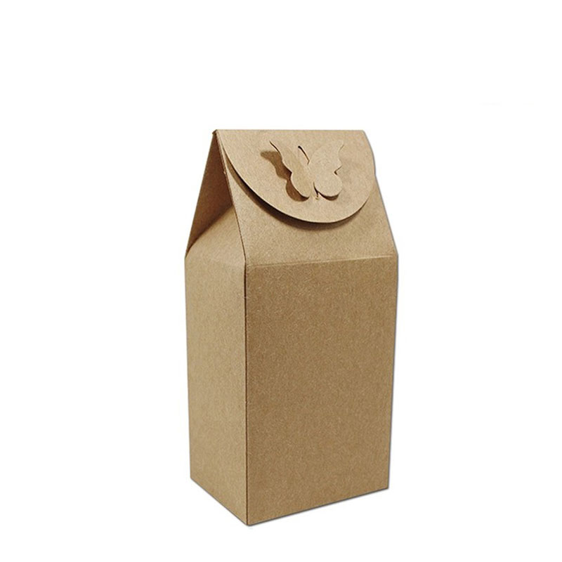 Wholesale Eco Food Kraft Paper Takeaway Food Packaging Box