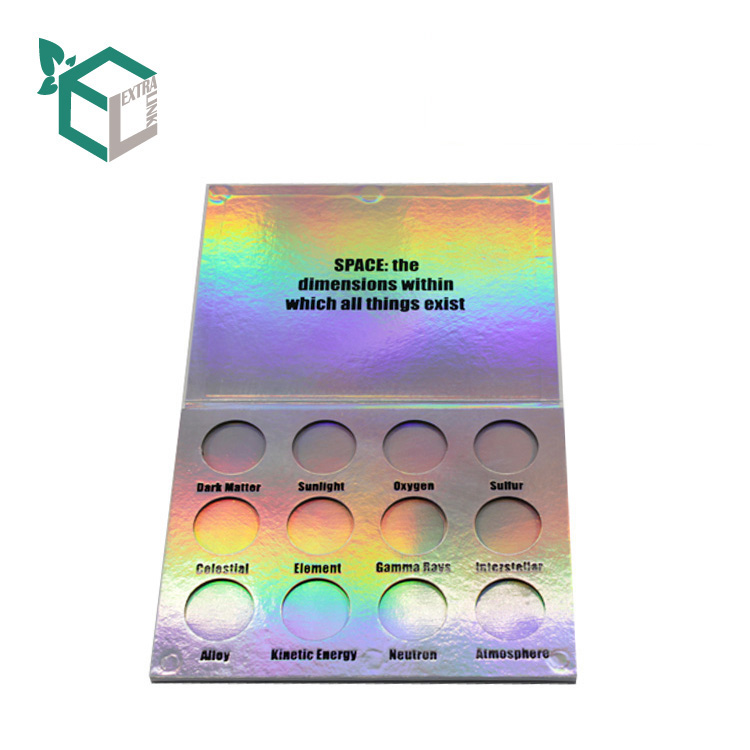 Hologram Paper Eyeshadow Packaging Box Cosmetics Packaging Box