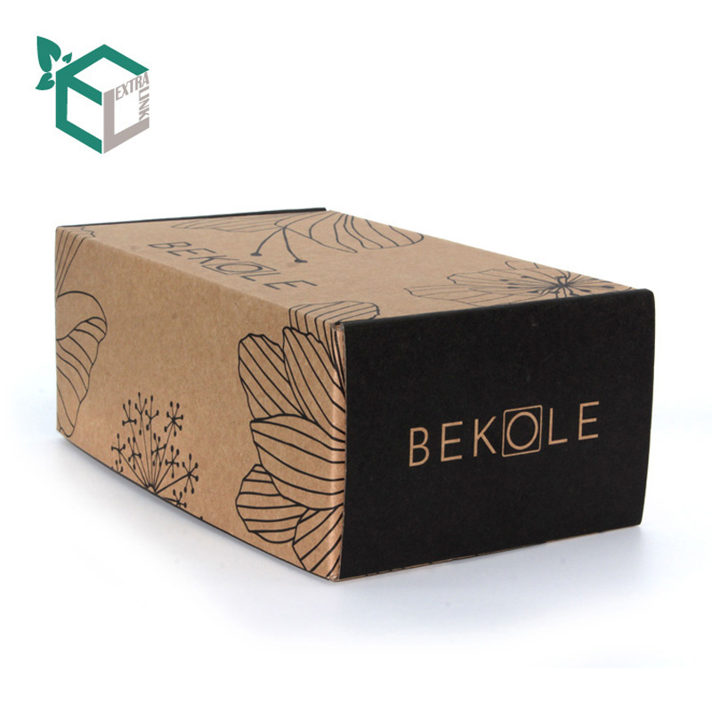 Cheap Brown Corrugated Paper Box Apparel Storage Box With Custom Logo