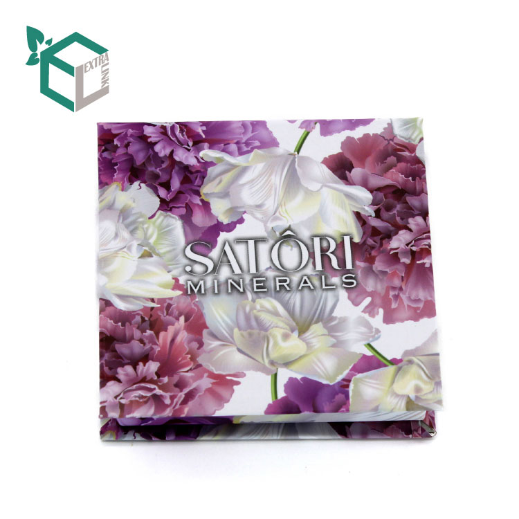 Customized Printed Eyeshadow Palette Packaging With Matt Lamination
