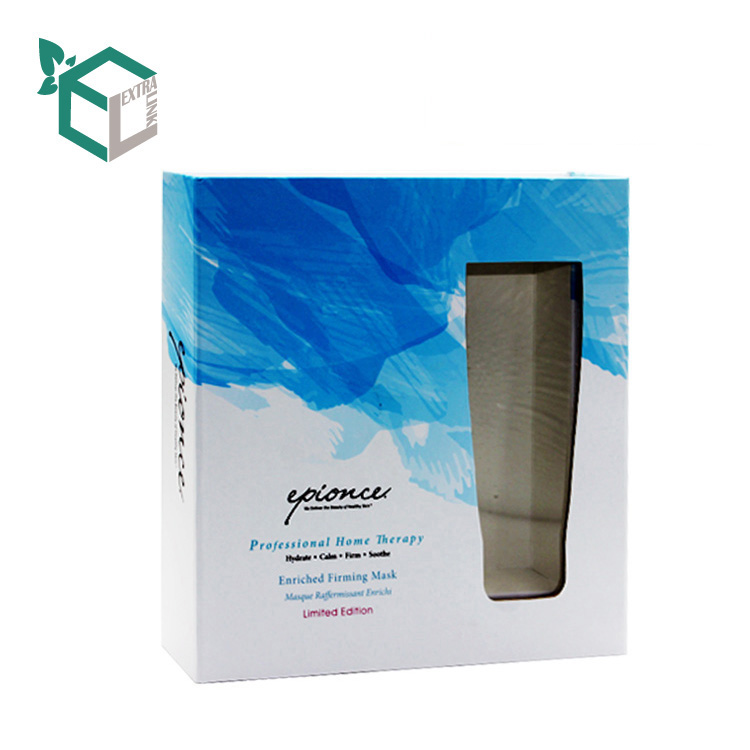 Custom Paper Body Lotion Skincare Packaging Box
