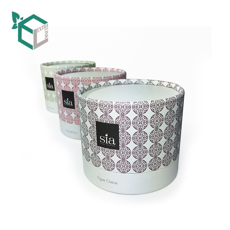High Quality Round End Gift Packaging Paper Box For Candle