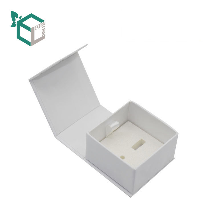 Custom Jewelry Box Luxury Earring Packaging Box With Magnetic Closure