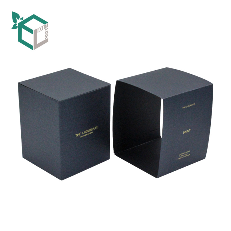 Top And Bottom Box Custom Candle Jar Packaging Box