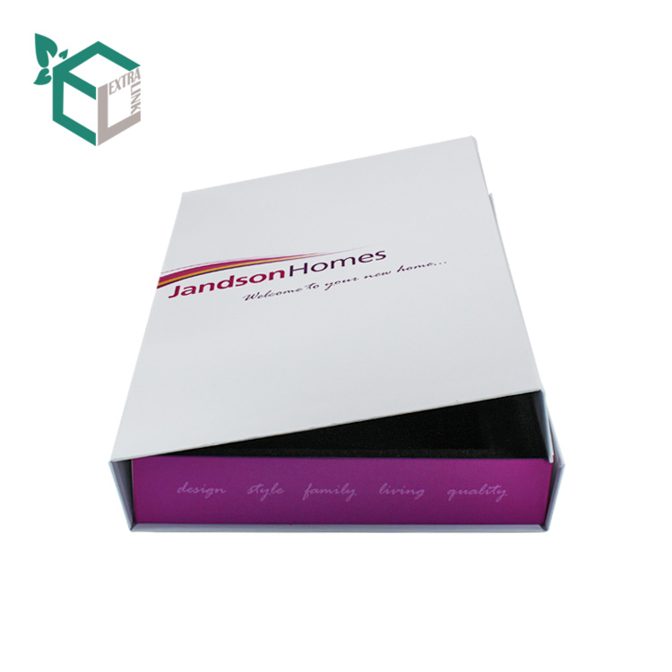 Custom Printing Packaging Box Cosmetic Foldable Box With Eva Inserts