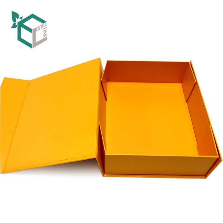 Hot Stamping Custom Packaging Magnetic Paper Box Foldable Gift Box For T-shirt