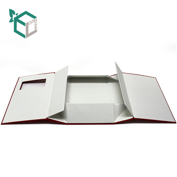 Custom Magnetic Book Shaped Box Foldable Gift Box For Wine
