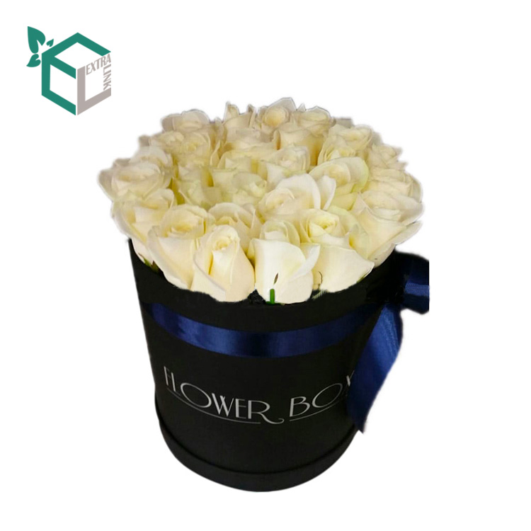 Cheap Colorful Flower Stamping Logo Round Paper Tube Box
