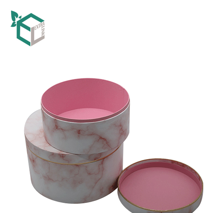 Good Looking Pink Pattern Gift Paper Tube Box