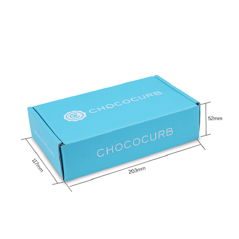Custom Printed With Logo Corrugated Paper Folding Packaging Shoe Box