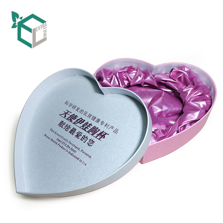 Heart Shape Design Custom Printing Packaging For Underwear