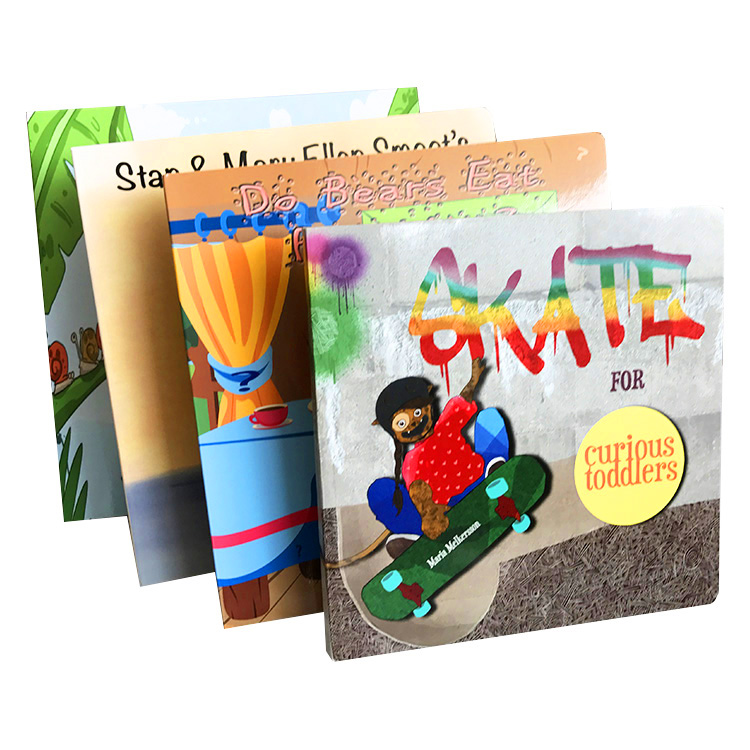 China Cheap Wholesale Cardboard Children Book Printing Baby Board Book