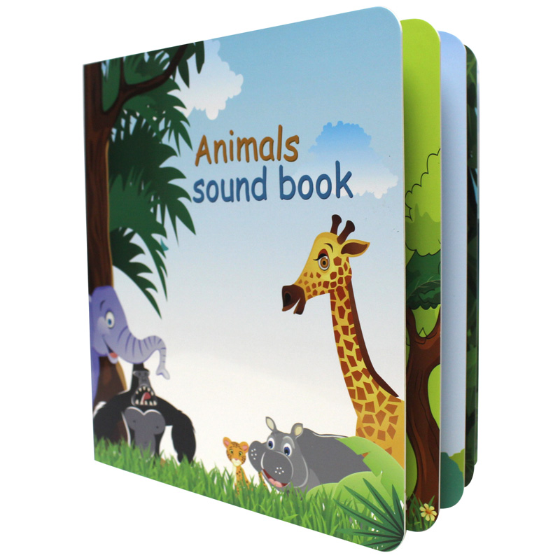 Custom Printing Sound Book Animal Sound Books For Babies