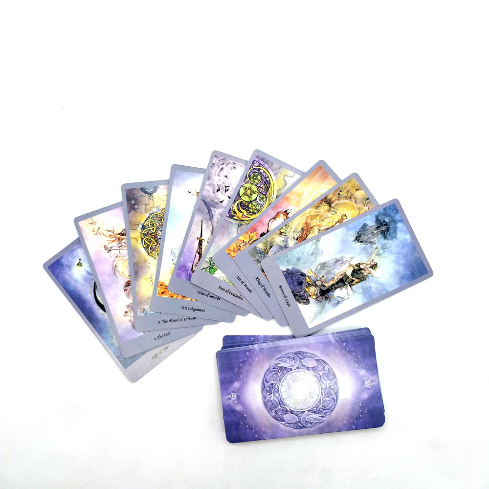 Custom Tarot Oracle Card Playing Cards Golden Card Printing