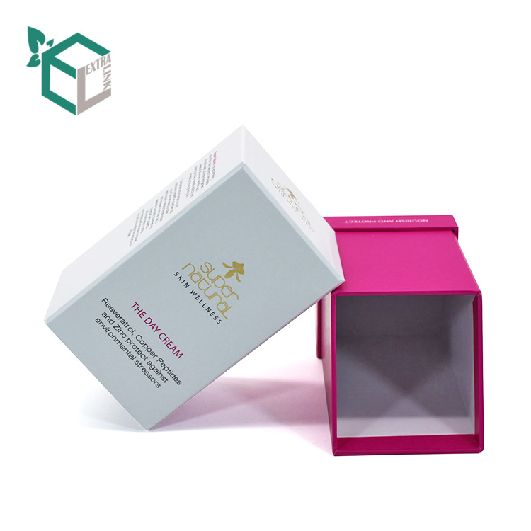 New Design Pink Bottom Printing Cardbaord Perfume Gift Box