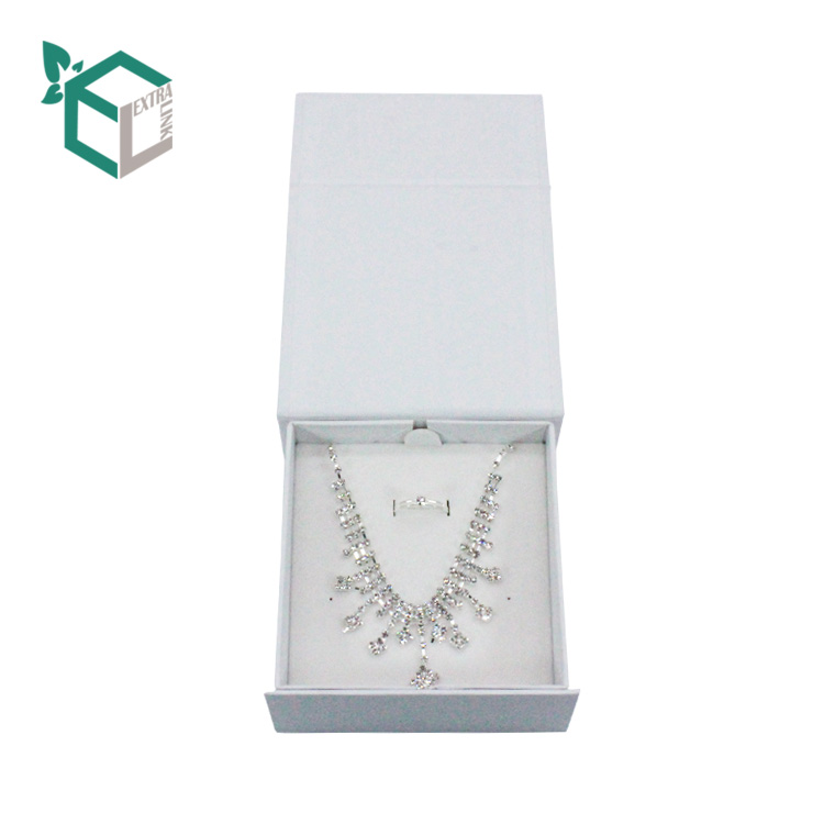 Foldable Custom Logo Paper Necklace Gift Box
