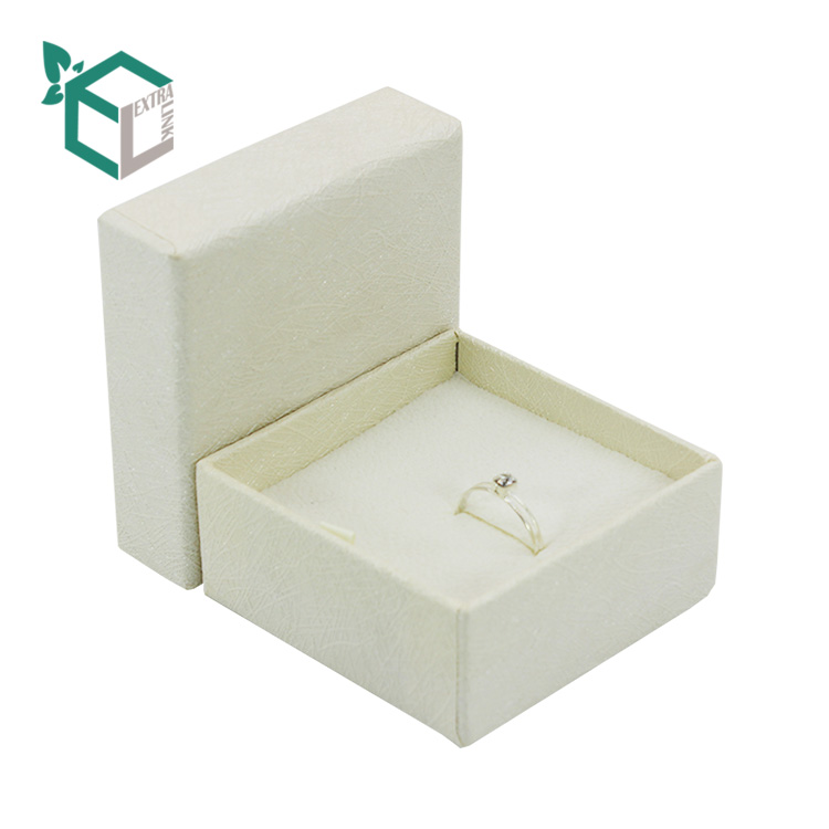 Cardboard Jewellery Box Custom Logo With Foam Insert