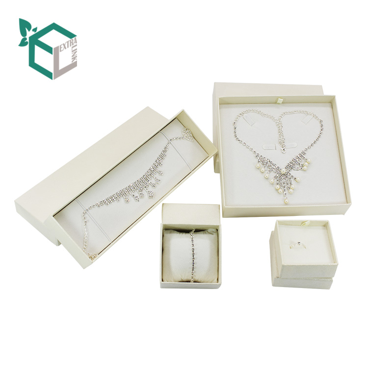 Custom Kraft Jewelry Box Gift Packaging Set