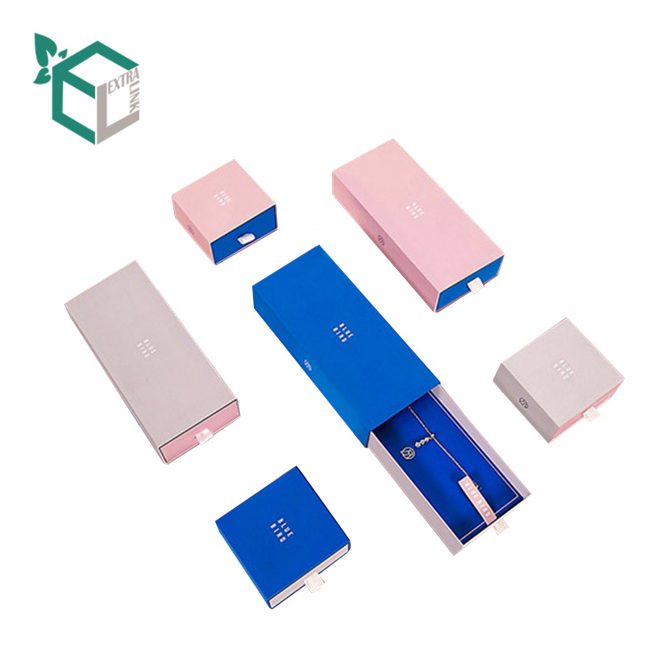 Luxury Custom Color Drawer Paper Jewellery Box