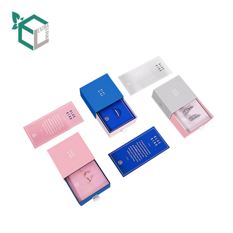 Luxury Custom Color Drawer Paper Jewellery Box