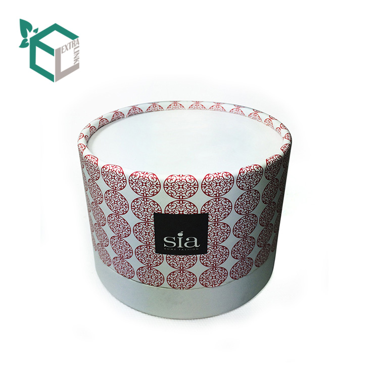 Recycled Material Custom Scented Candle Paper Tube Packaging