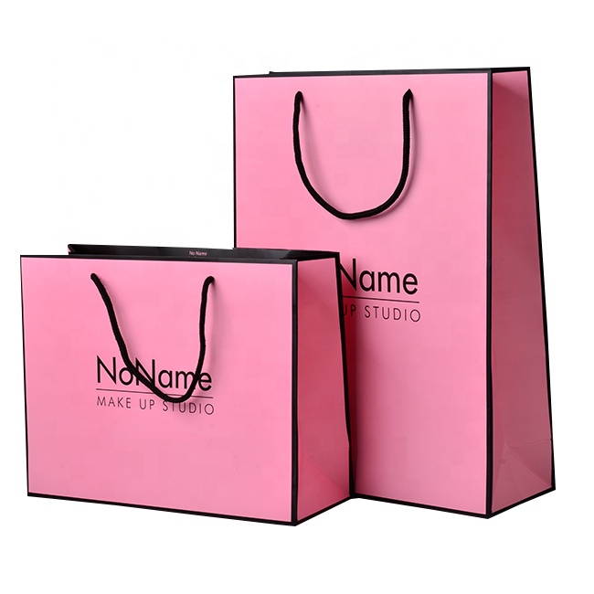 Custom Print Luxury Shopping Paper Bags with Your Own Logo