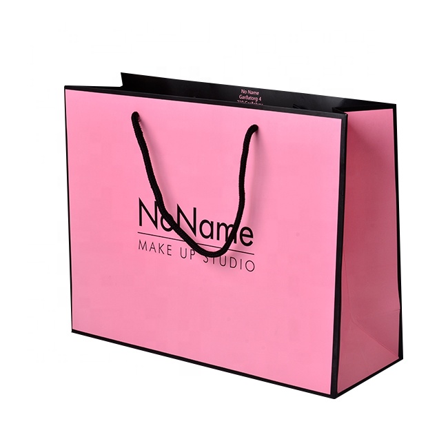 Custom Print Luxury Shopping Paper Bags with Your Own Logo