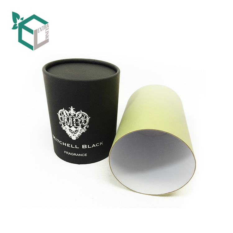 High Quality Fancy Star Shiny Paper Candle Tube Box