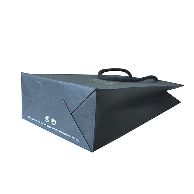 Uncoated Paper Bag With Custom Logo Shopping Bag For Gift