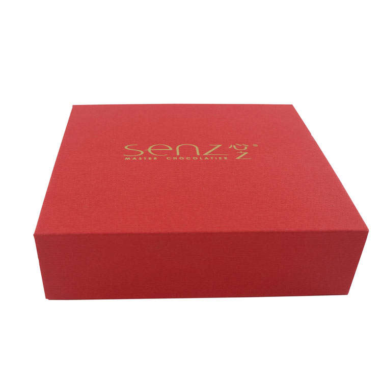 Custom Fancy Elegant Luxury Magnetic Rigid Truffle Chocolate Paper Gift Packaging Box With Paper Divider