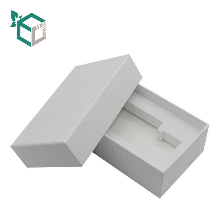 Custom White Insert EVA Cardboard Packaging Boxes Perfume