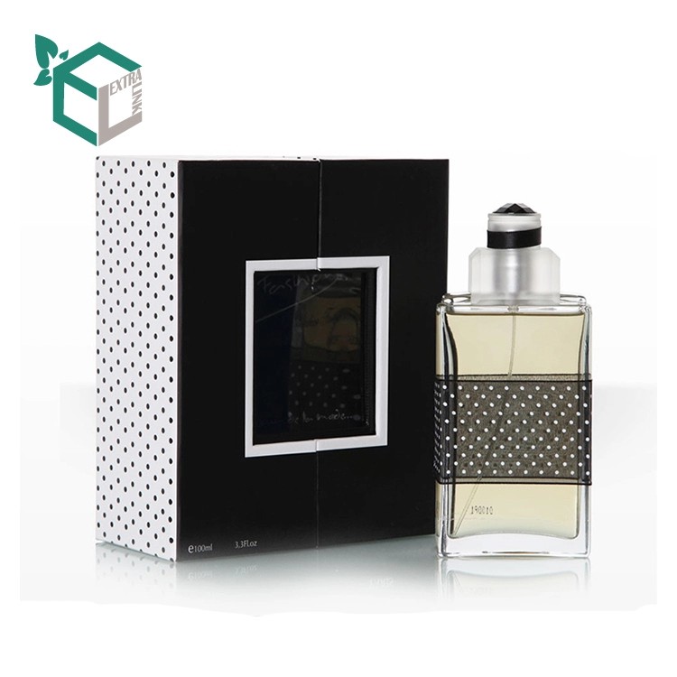 Rigid Paper Perfume Packaging Box With Display Window