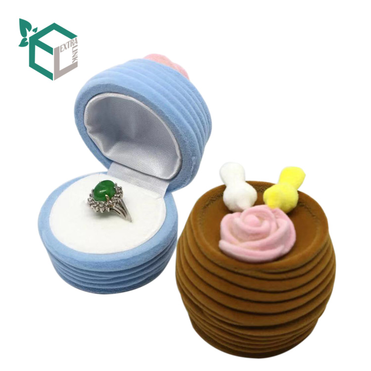 Wholesale Colour Printing Elegant Pop Up Ring Box