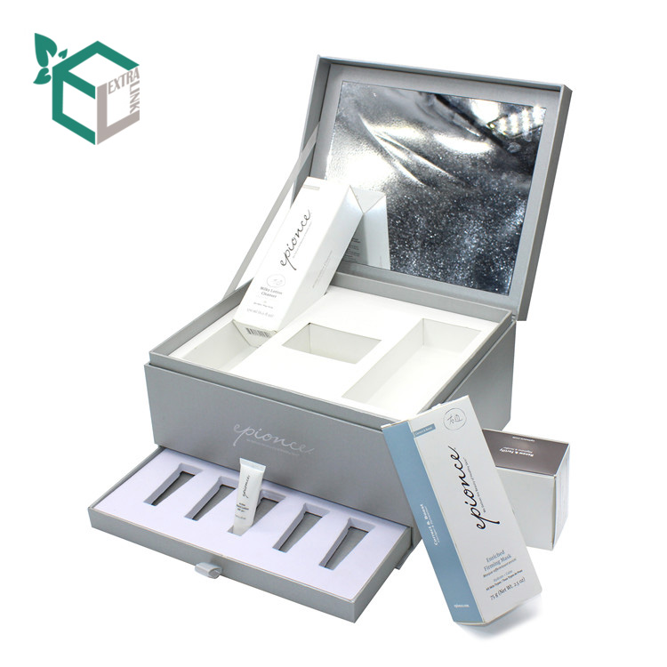 Wholesale Custom Printing Packaging Cardboard Paper Cosmetic Box With Drawer