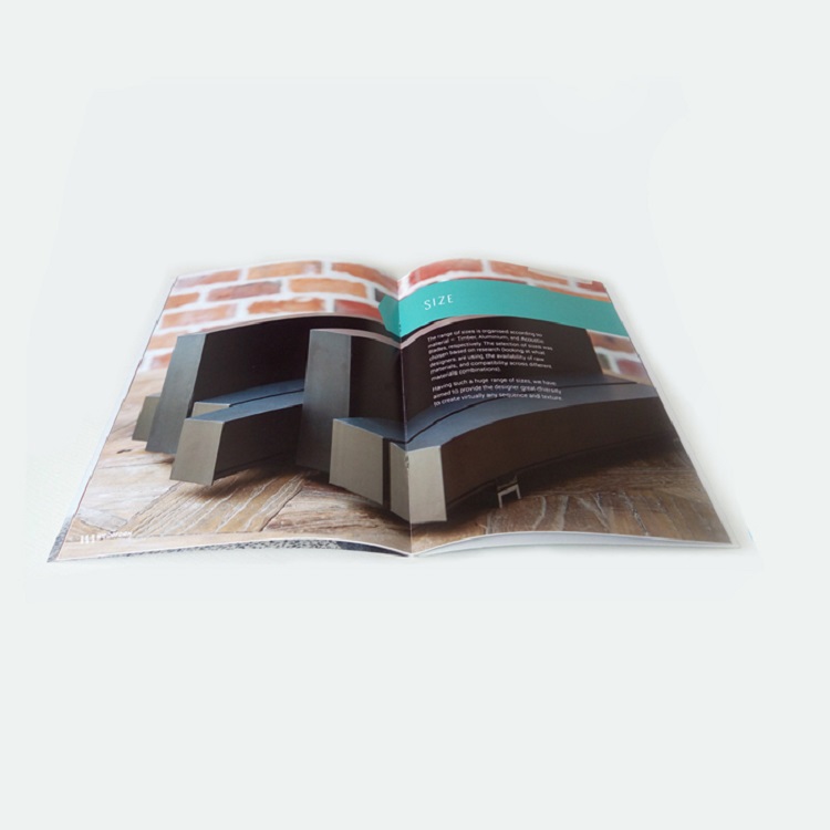 China Professional Color Company Profile Advertising Brochure Printing