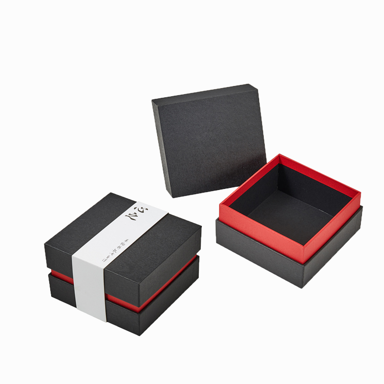 High Quality Cardboard Paper Box For Soap Black Color Packaging