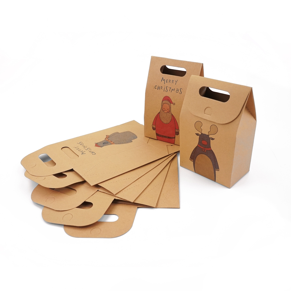 Recycled Brown Paper Kraft Soap Packaging Box Folding Box