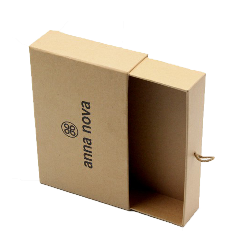 Wholesale Eco-friendly Logo Printed Custom Soap Kraft Drawer Box