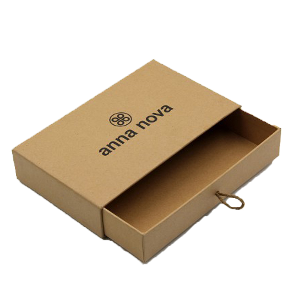 Wholesale Eco-friendly Logo Printed Custom Soap Kraft Drawer Box