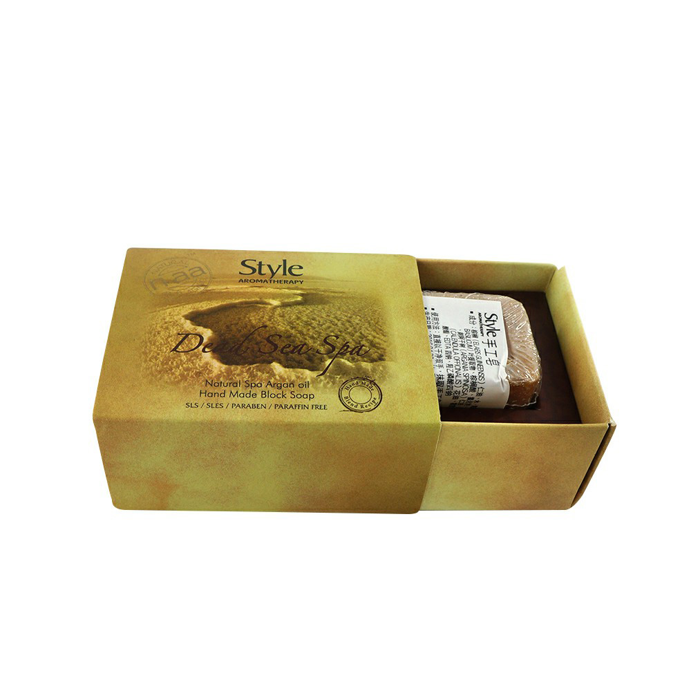 Fancy Kraft Packaging Brown Soap Boxes With Customized Design