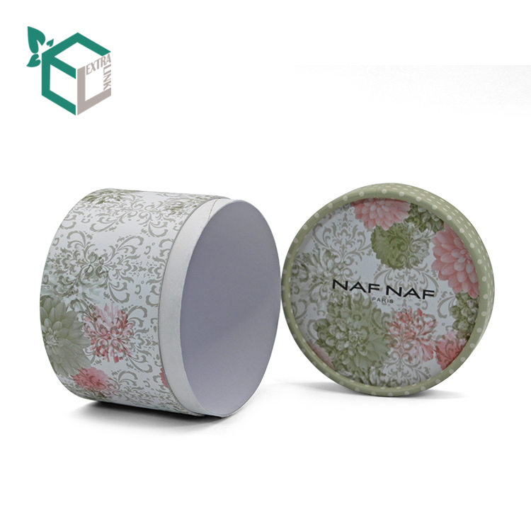 Round Package Box With Full Printed Recycled Soap Paper Box