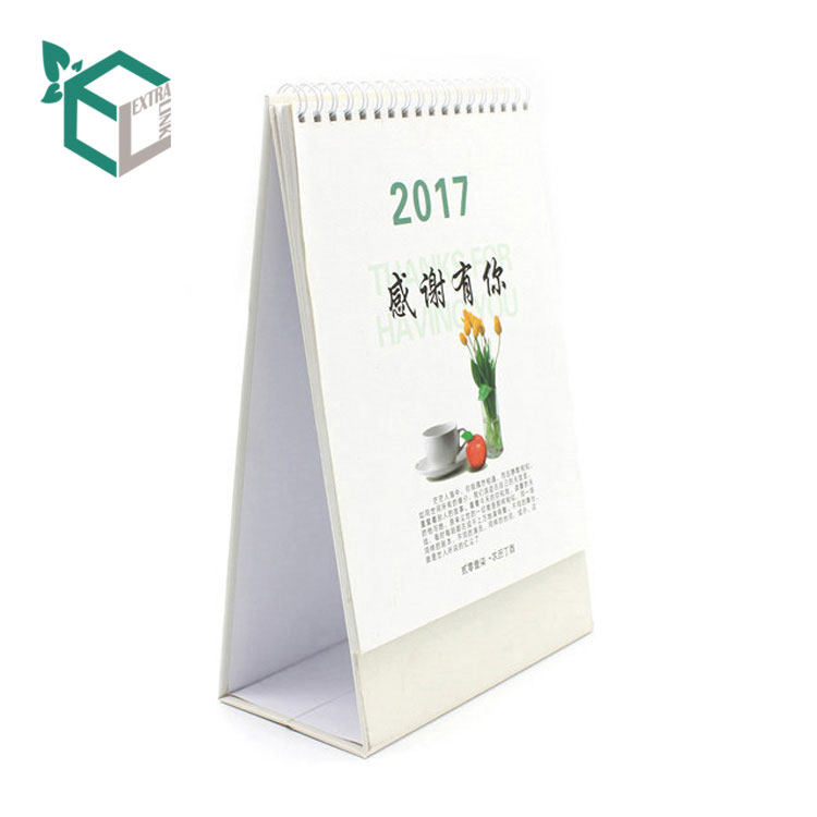 Custom Design Digital Calendar with Plastic Coil