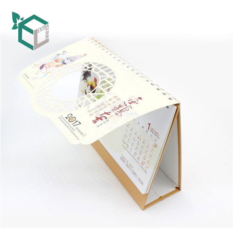 Fodable Custom Printing Christmas Calendar with Luxury Material