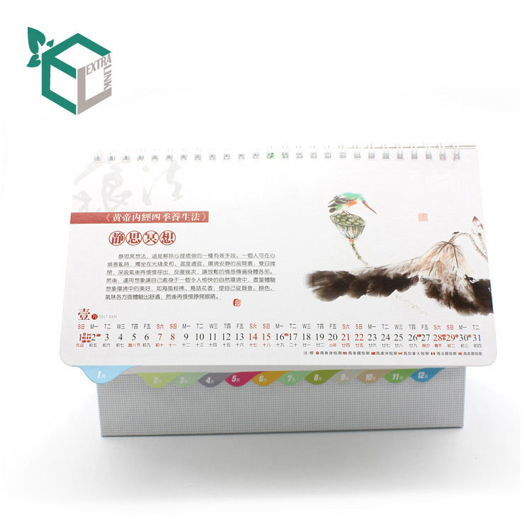 Luxury Custom Chinese Calendar Professional Printing