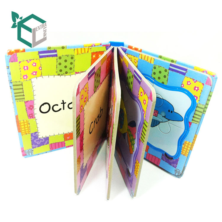 Luxury Custom Colorful Puzzle Book Printing For Children